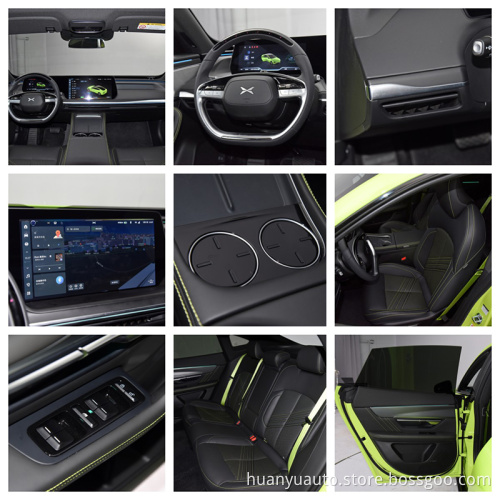 Pure electric medium-sized three box car xpeng p7